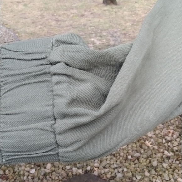 NWT Knox Rose Women's Green Utility Jacket 100% cotton,size XL - Picture 9 of 15